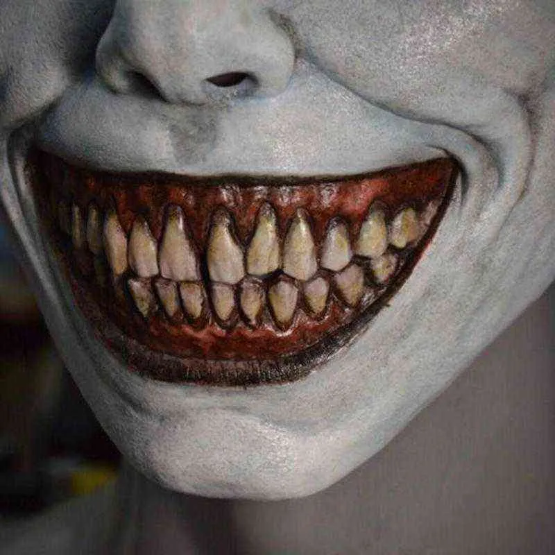 Хэллоуин вечеринка Страшная oni Skull Masks Joker Clown Killer Cosplay Collection