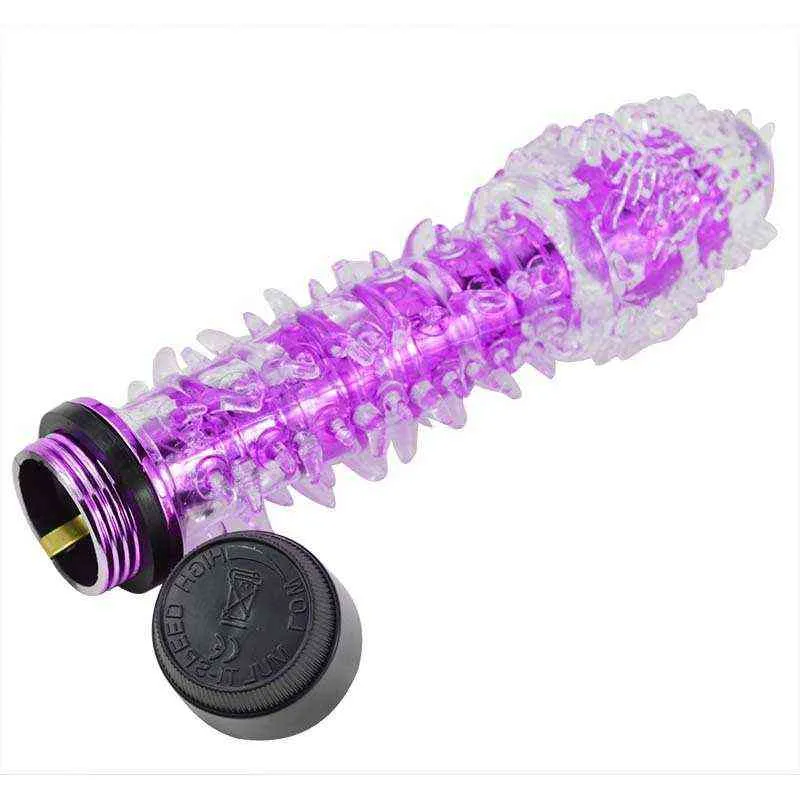 Vibradores colar cristal espinho de choque único feminino massager avu adulto sexo vibra para mulher vibração women brinqueds produtos 220713