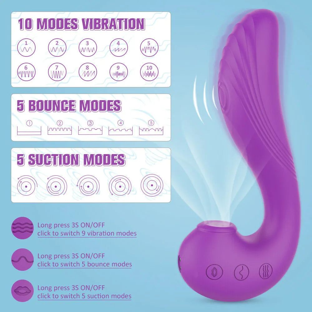 3 In 1 Klitoris Saugen Lecken Vibratoren G-punkt Flattern Vibrierender Dildo sexy Spielzeug Für Frauen Klitoris Stimulator Klitoris sauger