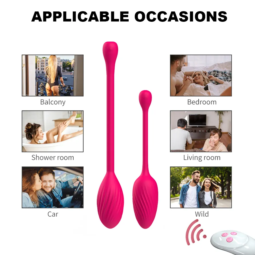 Vibrateur d'œuf de saut sans fil, télécommande, balle vaginale, Plug Anal, amour vibrant, jouet sexy pour femmes adultes