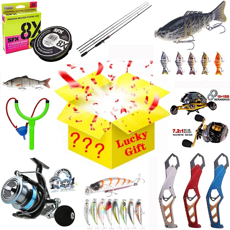 Most Lucky Mystery Lure Lure100% Winning High Quality Surprise Gift Blind Box Random Fishing Set 220531