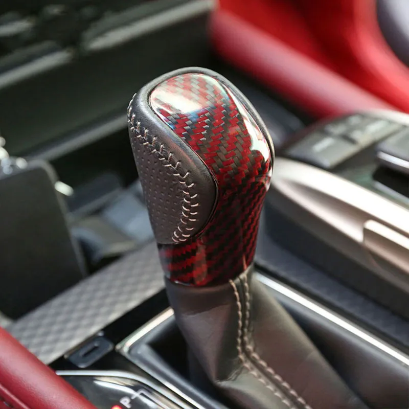 Lexus ES IS GS RX NX RC CT Dry Carbon Carbon Fiber Gear Lever Decorative Stickers