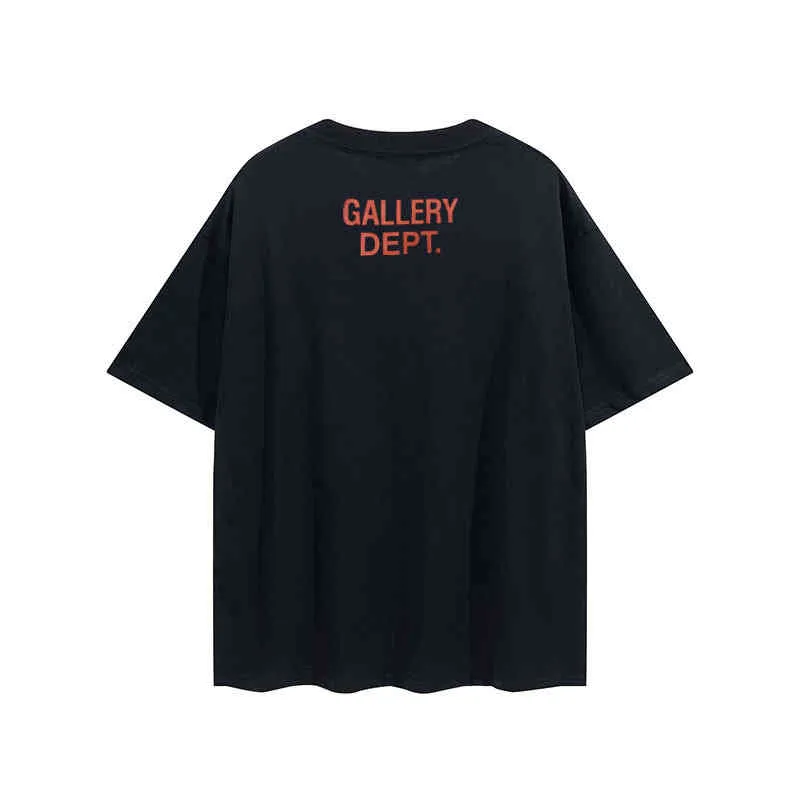 Designer Tshirts Mens Sweaters Hoodies Star Men's Summer Los Angeles Gallerry Deptt tryckt rund hals kort ärm T-shirt foder Q4TW FVQK