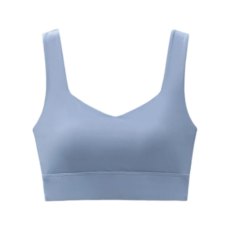 2023 New Yoga Vest Fitness Sports Shockproof Beautiful Veautiful Back Anti Saging High Elasticity Tight Bra Yoga Wear Removable Chest Sevelessを備えたGood Shockproof