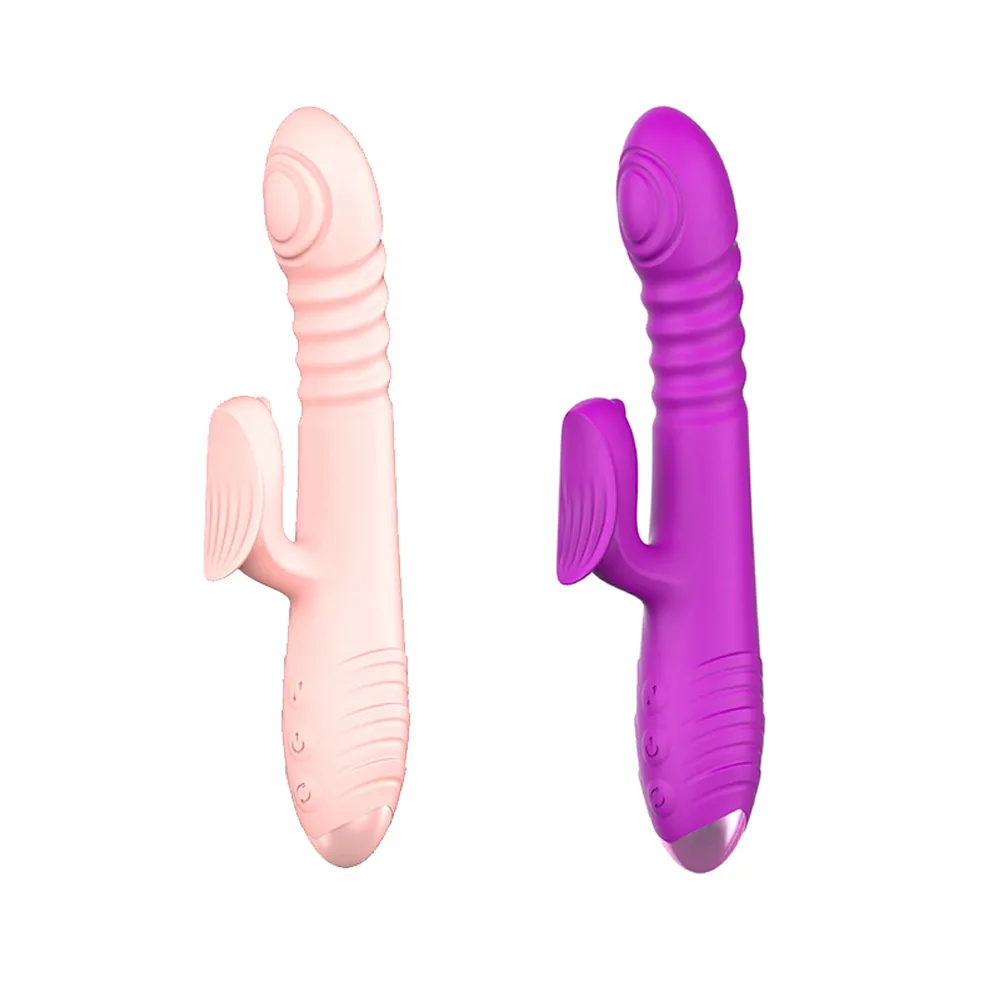Volautomatische Telescopische Flapping Stick Vibrator sexy Producten voor Vrouwen Verwarming Dildo Volwassenen Clitoris Stimulator Erotische Speeltjes