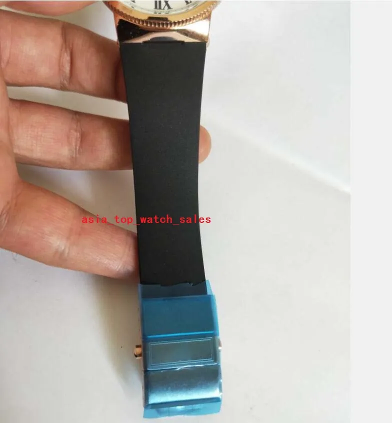 トップセリングマルチスタイル国連男性腕時計新しい海洋製造ローマデジタル266-67-3 43オートデートローズゴールド45 mmダイヤルメカニッ​​ク281i
