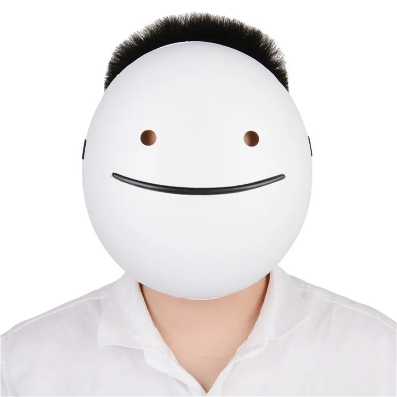 Cartoon Dreams Masks Anime White Cosplate Cosplay Halloween Party accessoires Costume 2207154823538