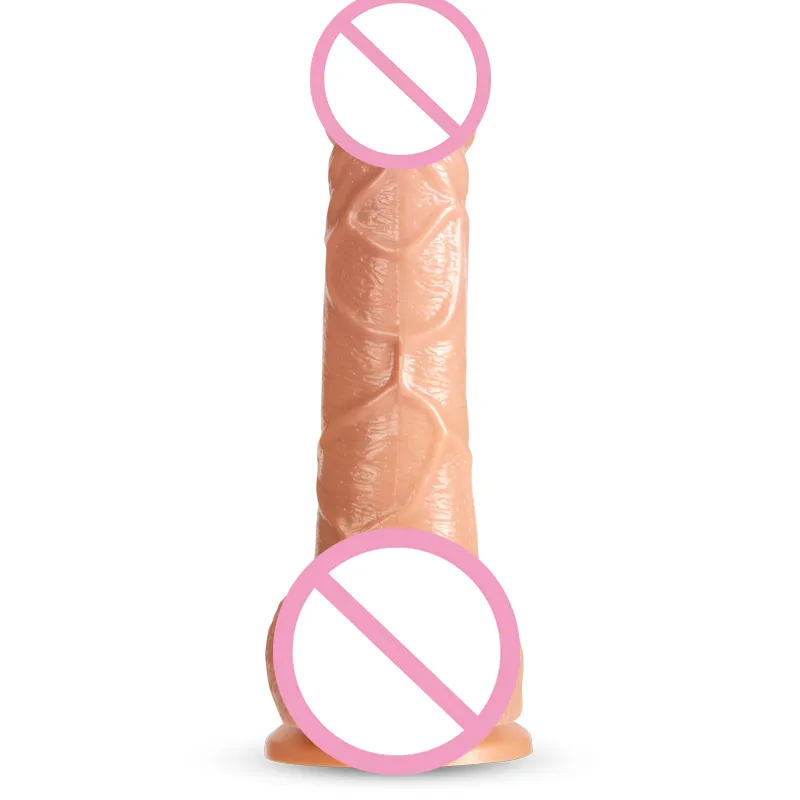 3 Tamanho Realista Vibrador Pele Sentiento Macio Malzeme Grande Pnis Reutilizvel Com Venture Masturbado Sexy Sexyo Feminino Brinquedos Para M