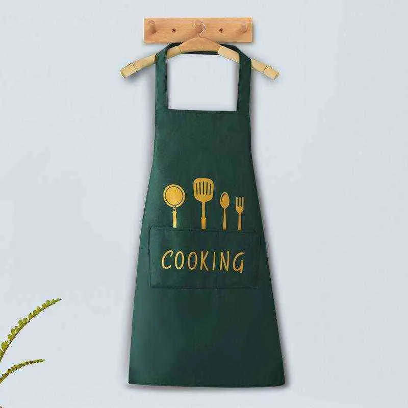 PVC Cartoon Cooking tablier étanche et épaupe épaissis de cuisine Cafe Y220426