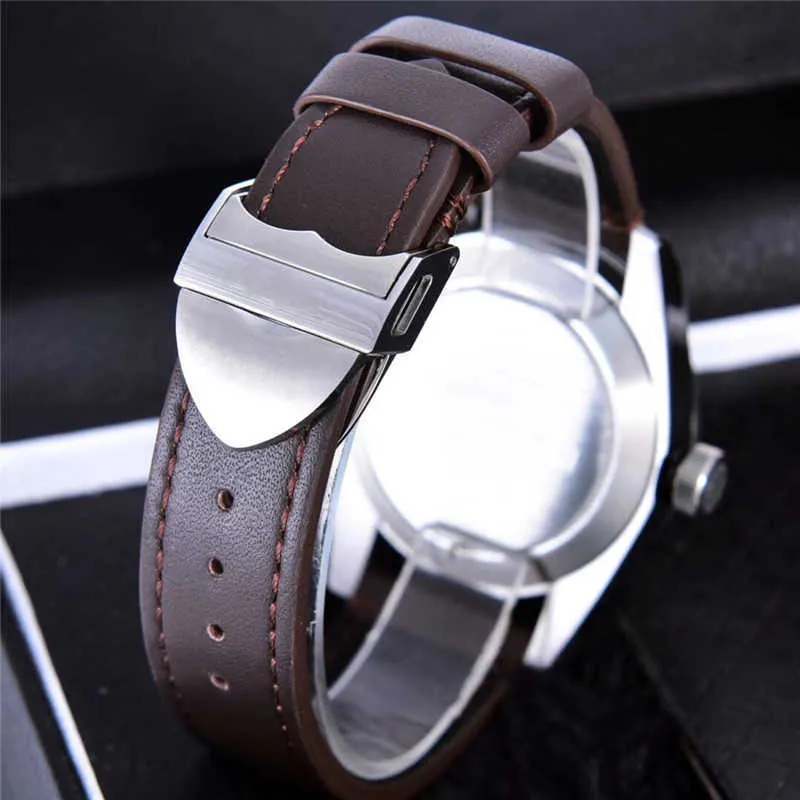 montres de luxe pour hommes automatique mécanique montre de créateur de haute qualité avec bracelet en cuir montre-bracelet pour hommes montre de luxe orologio reloj montre de mode uhren