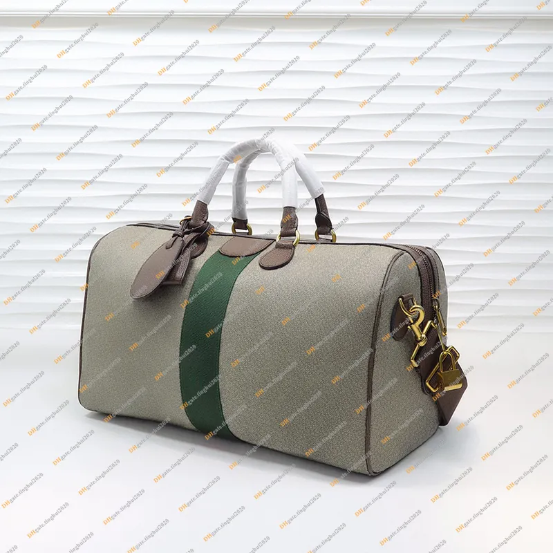 Unisex Designer Fashion Casual Luxury Ophidia Duffel Bag Travel Bag Handbag Crossbody Shoulder Bag 547953 Extra Large Capacity