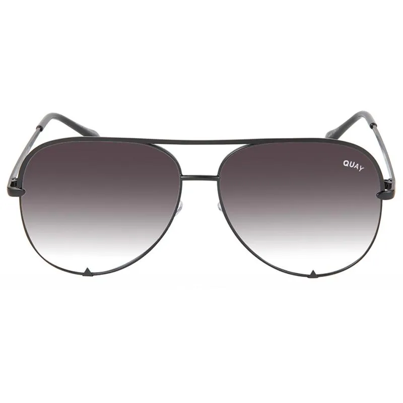 Solglasögon Quay Women Brand Designer Pilot Kvinna Vintage Högnyckel Gelglas Damgradient för 293D