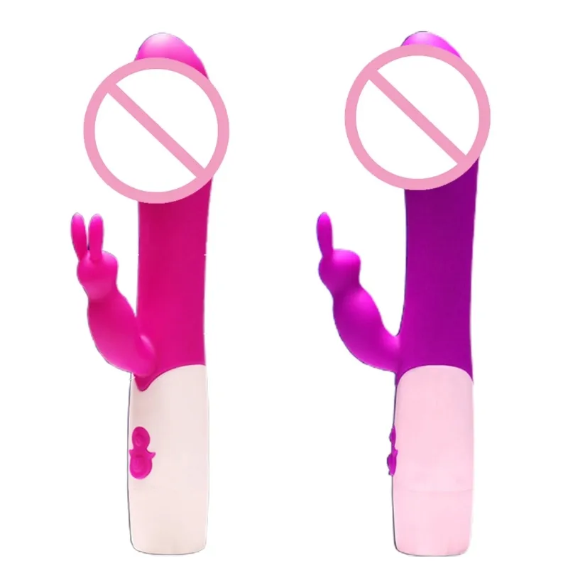 RXJD Rabbit Vibrator Cli-t Massager Anu-s Stimulator Adult Toy for Women Couples