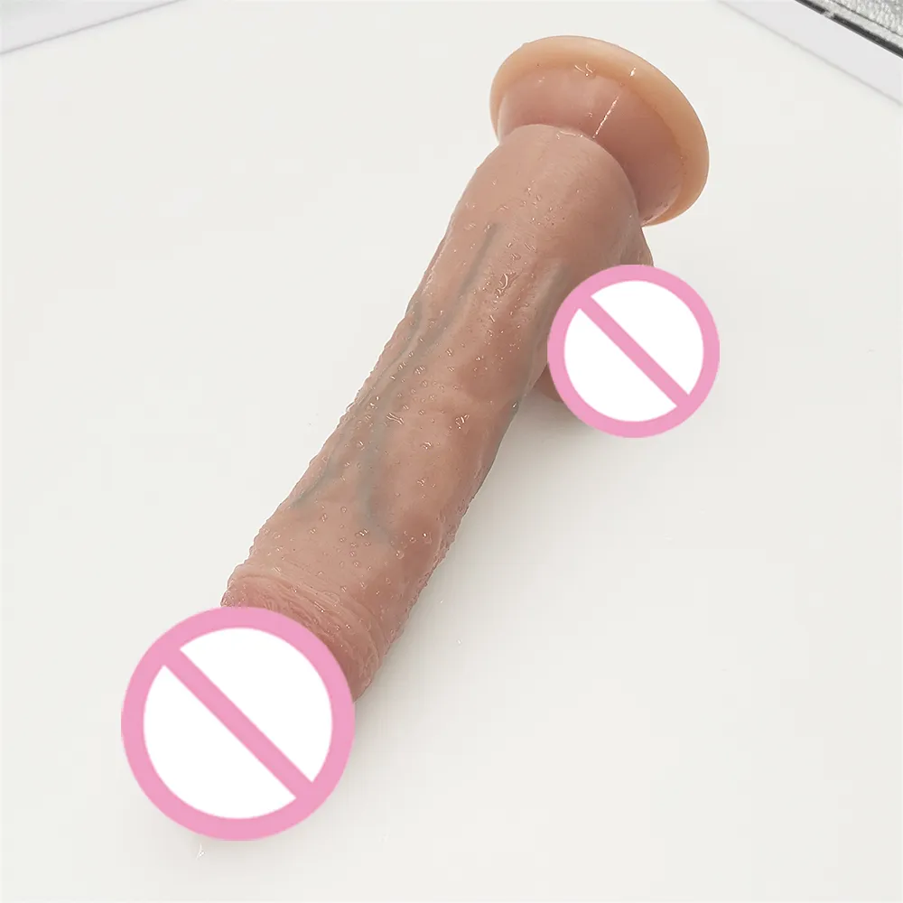 Weiblicher Dildo, realistischer Penis, sexy Spielzeug, Consoladoresfemenino, großer Schwanz, Saugnapf für Frauen, sexy Masturbation, Schwanzwerkzeug