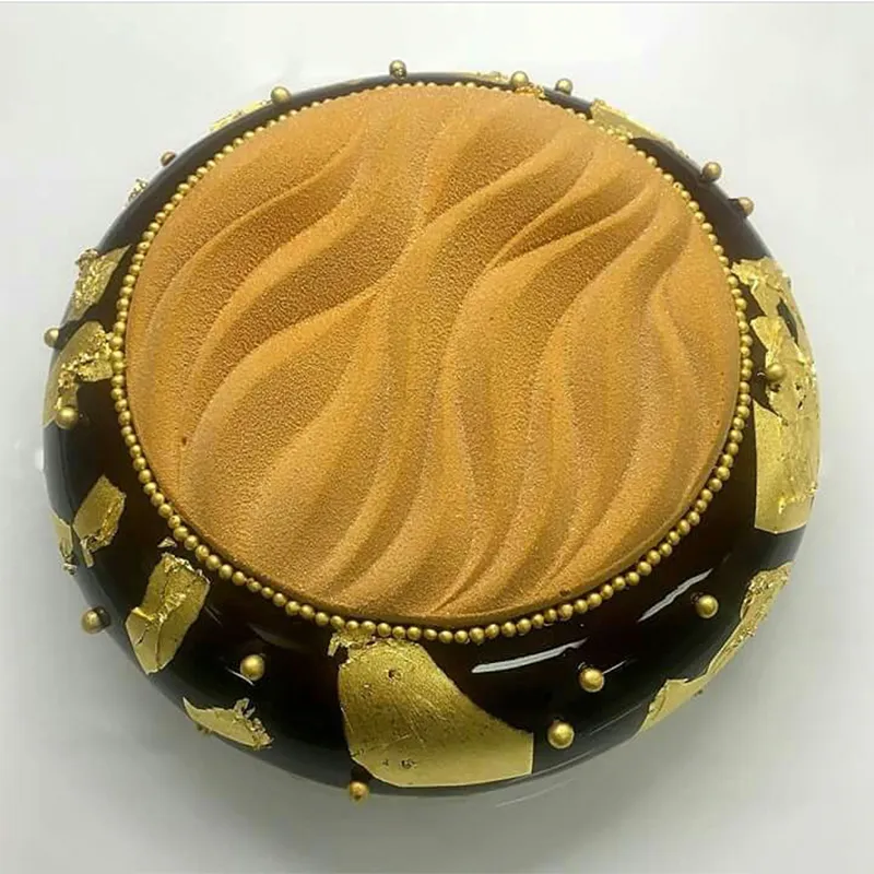 Shenhong bakform för tårta festdessert silikonformar köksredskap rund mousse Bakeware Set PASIRY DECORATION TOOLS 220601