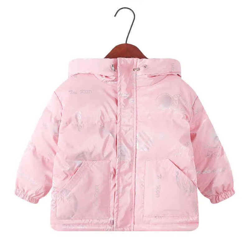 2022 New Winter Enfants Survêtement Épaissir Enfants Vestes Pour Filles 3Y 6Y 10Y Imperméable Enfants Warm Down Parka Garçons filles J220718