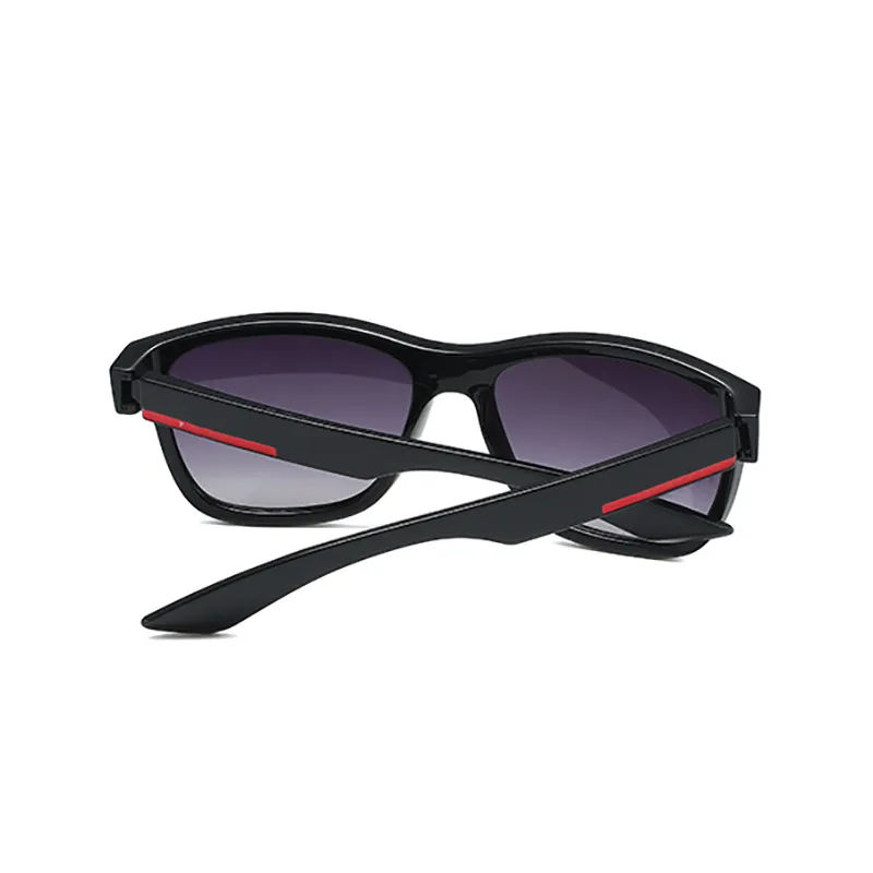 Tasarımcı Güneş Gözlüğü Erkekler Kadınlar Kahverengi Pilot Güneş Gözlükleri UV400 Gözlük Metal P-şekli Çerçeve Lens Moda Sürüş Goggle Güneş Gözlüğü Kırmızı Çerçeveler İyi