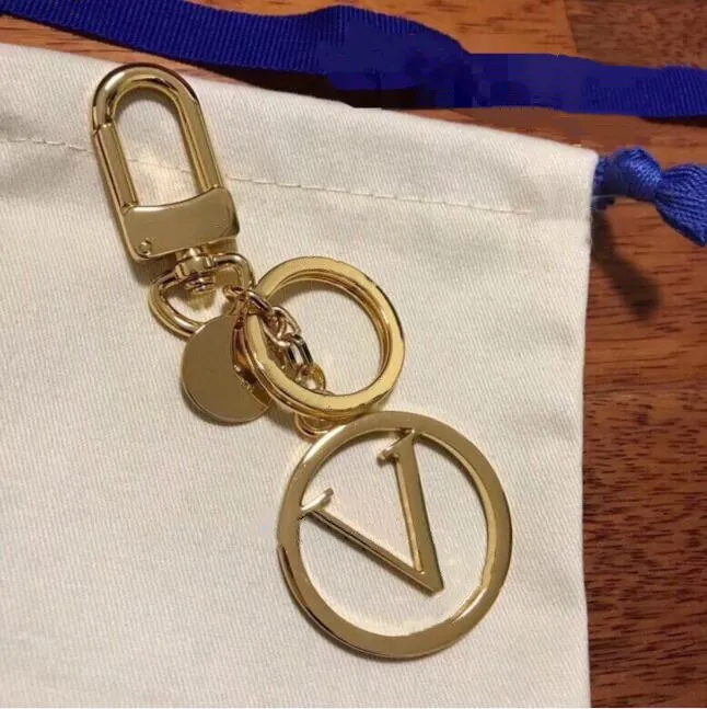 2022 Luxury Men Women Lovers Gifts Keychain Top Quality Key Chain Buckle Handmade Car Keychains Nyckelring Väskor Pendant Tillbehör 3168