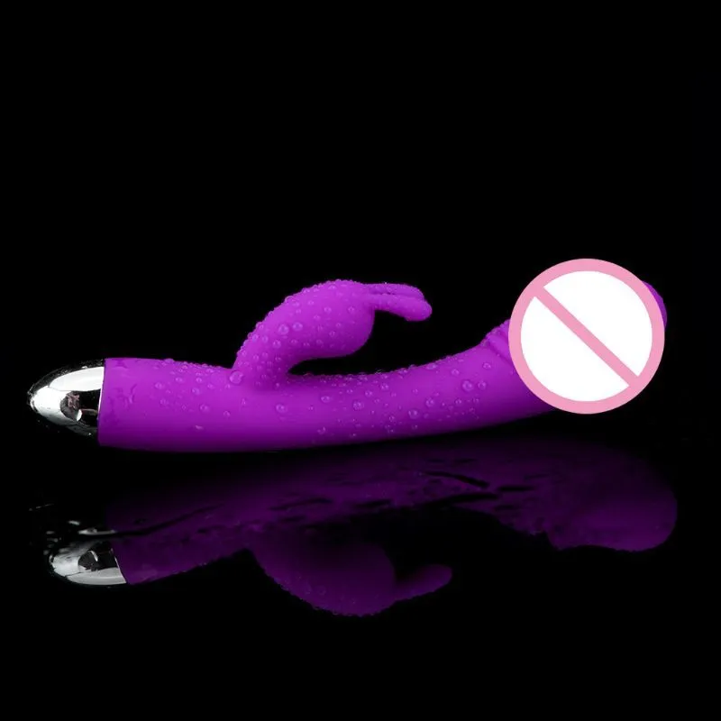 20rd G Spot Rabbit Vibrator com orelhas de coelho para modos de estimulação de clitóris Recarregável Mulheres de motor duplo