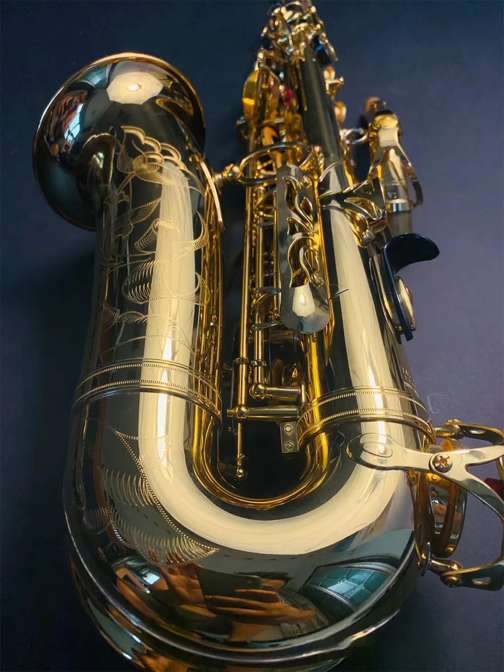 Professional Original YAS-82Z STRUCTURE MODEL STILLER Down E Tuning Alto Saxophone Professional-klass Tone Alto Sax Jazz Instrument