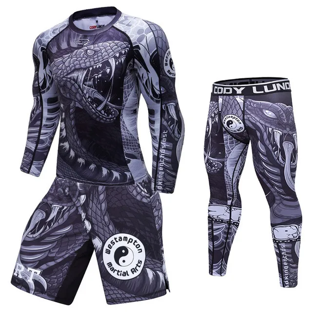 Erkekler Tshirt pantolon mma boks muay thai şort rashguard kickboks setleri boxeo fitness spor takım elbise Jersey jiu jitsu bjj gi t gömlek 23229971