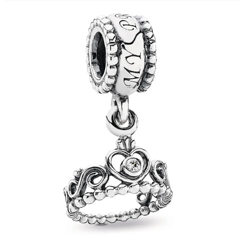 Charm-Perlen aus 925er-Silber, baumelnd, neue silberne Farbe, Glückskatze, Sicherheitskette, Einhorn, Junge, Mädchen, Liebe, Perle, passend für Pandora-Charm-Armbänder, DIY-Schmuckzubehör