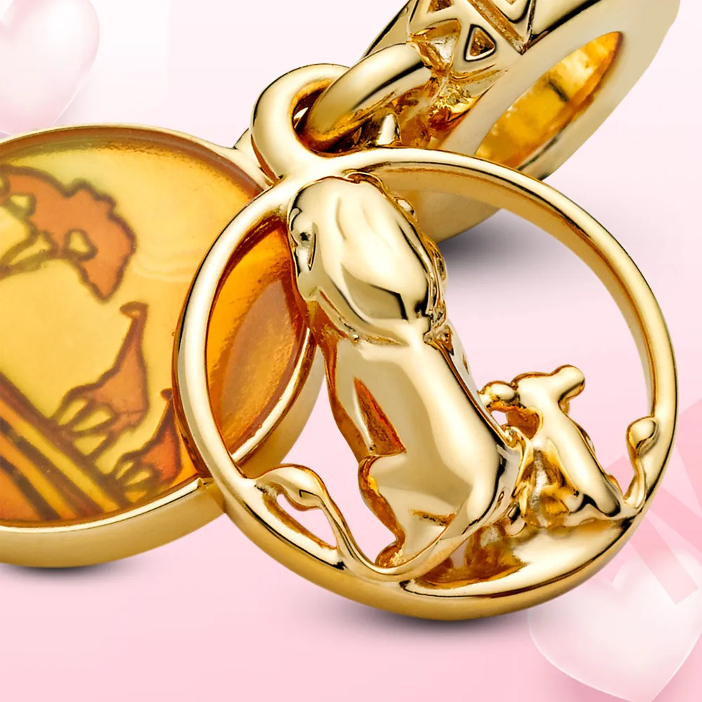 925 Silver Charm Simba mufasa Sunset Sunse Подвеска оригинальное браслет pandora gwelry jwelry