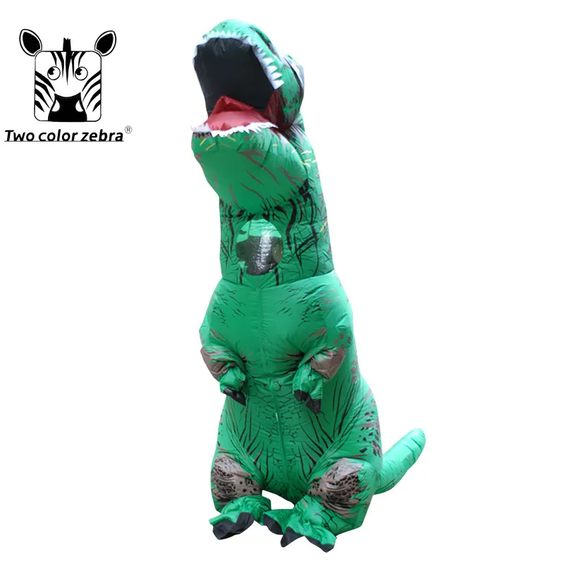 Cosplay Trex Dinosaur Uppblåsbar kostymparti S Fancy Mascot Anime Halloween för vuxna barn Dino Cartoon 220812