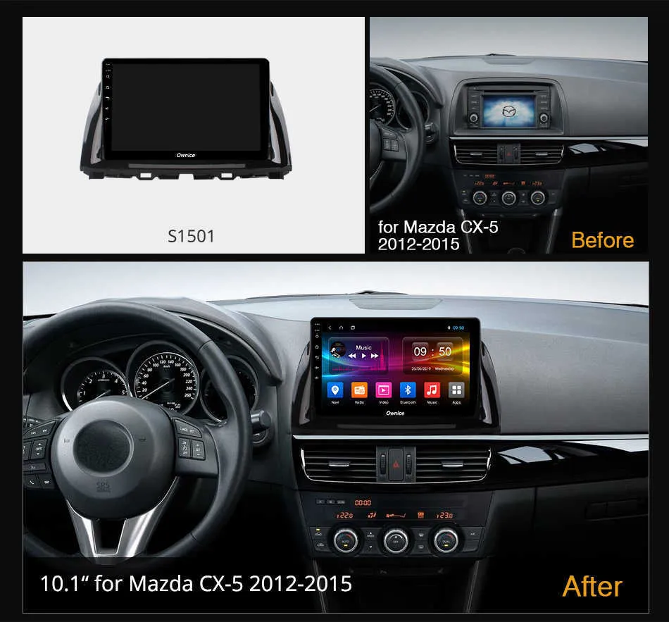 6G 128G Android 10 0 Autoradio GPS pour Mazda CX5 CX-5 CX 5 1 KE 2012 2015 Navi Setreo Système 4G LTE DSP SPDIF 1280 720219p