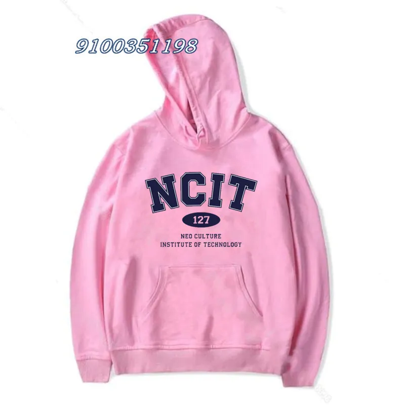 KPOP Fani Ubrania Koreańska moda NCT NCT Neo Culture Institute of Technology NCT ​​127 Bluzy Kobieta z Hoodwear Streetwear 220816