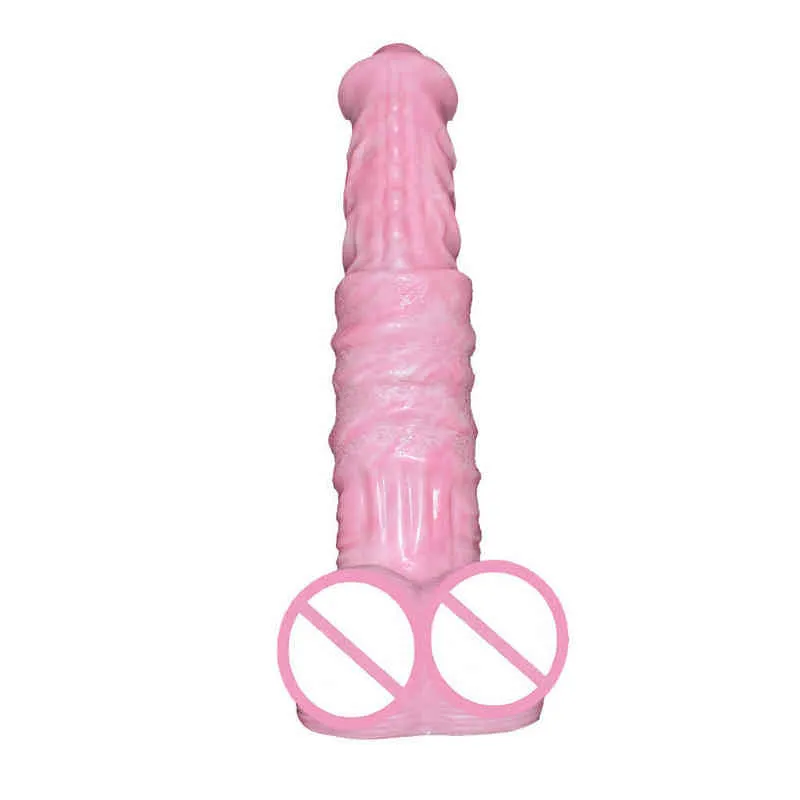 Nxy godes Yocy Silicone peau douce Plug Anal pénis pour hommes et femmes passionné adulte amusant Massage masturbateur femmes 0317