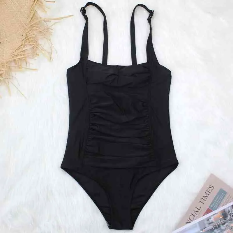 SEASHY One Piece Plus Size Swimsuit Women Slimming Swimwear Sexy Classic Swimming Suit Momokini Summer Beach Bathing Suit S-3XL Y220423