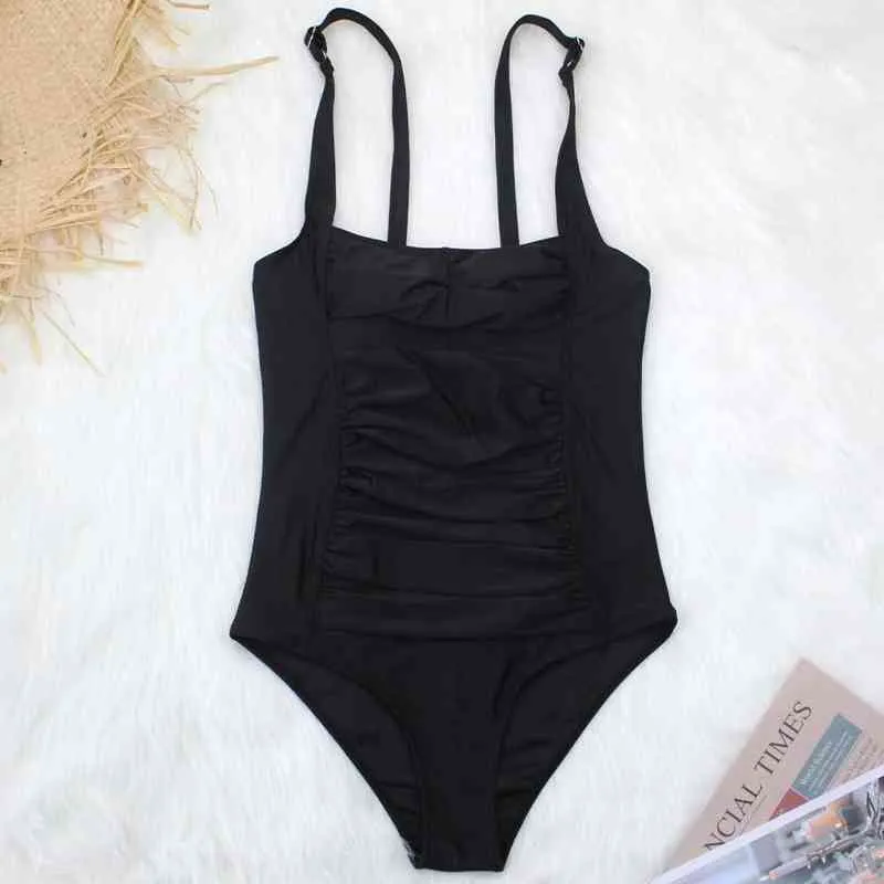 SEASHY ONE PUNCT Plus Size Baddräkt Kvinnor Bantning Badkläder Sexig Klassisk Swimming Suit Momokini Summer Beach Bad kostym S-3XL Y220423