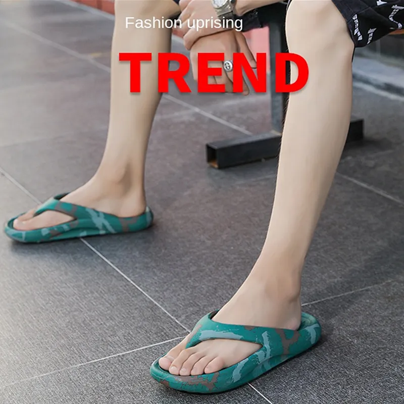 Fashion Summer NonSlip Memory Sponge Lady Flip Flops Outdoor Sandals House Casual Beach Shoe Slippers Very Soft Cool 220616