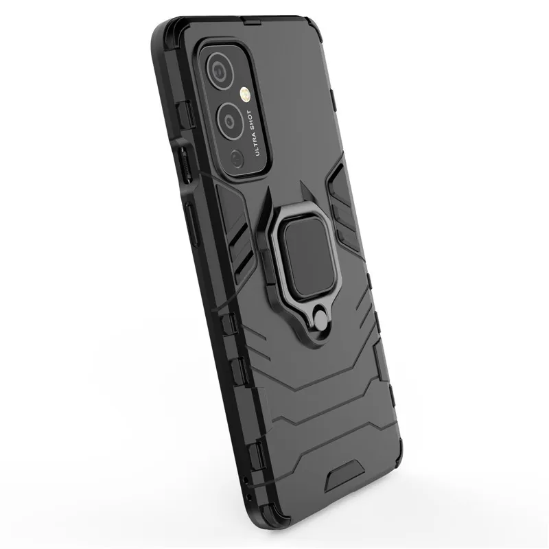 Shockproof Bumper Cases For OnePlus 9 Pro Case For OnePlus 9 8 8T 7T Nord N10 N100 Cover Armor PC Silicone Protective Cover Coque