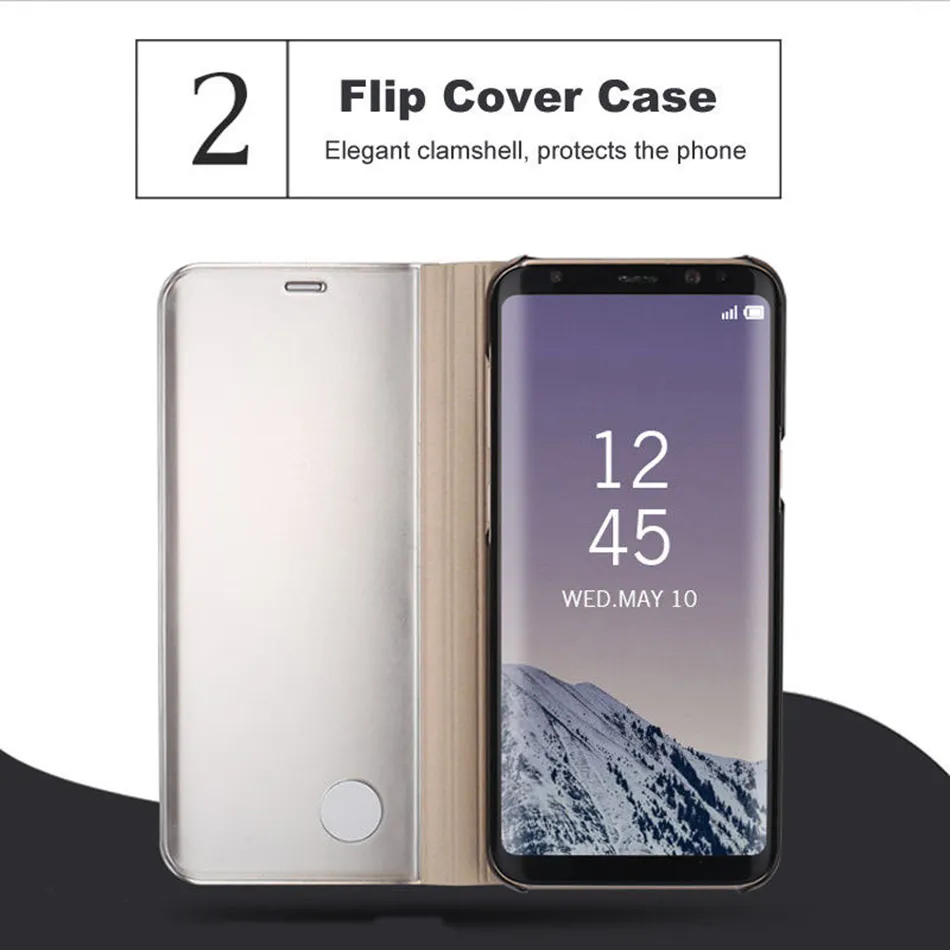 Étuis miroir de luxe pour Xiaomi Redmi Note 10 9 8 Pro Max Note 10S 9S 9T 8T 7 6 5 Pro 4X Redmi 9A 9C 8A 7A 6A 5 housse de téléphone Funda