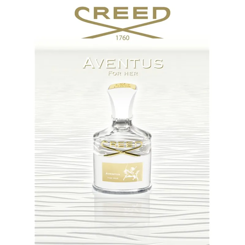 Creed Aventus för hennes kvinnors doft 75ml / 120 ml god kvalitet Hög doftkapacitet Snabb leverans i USA