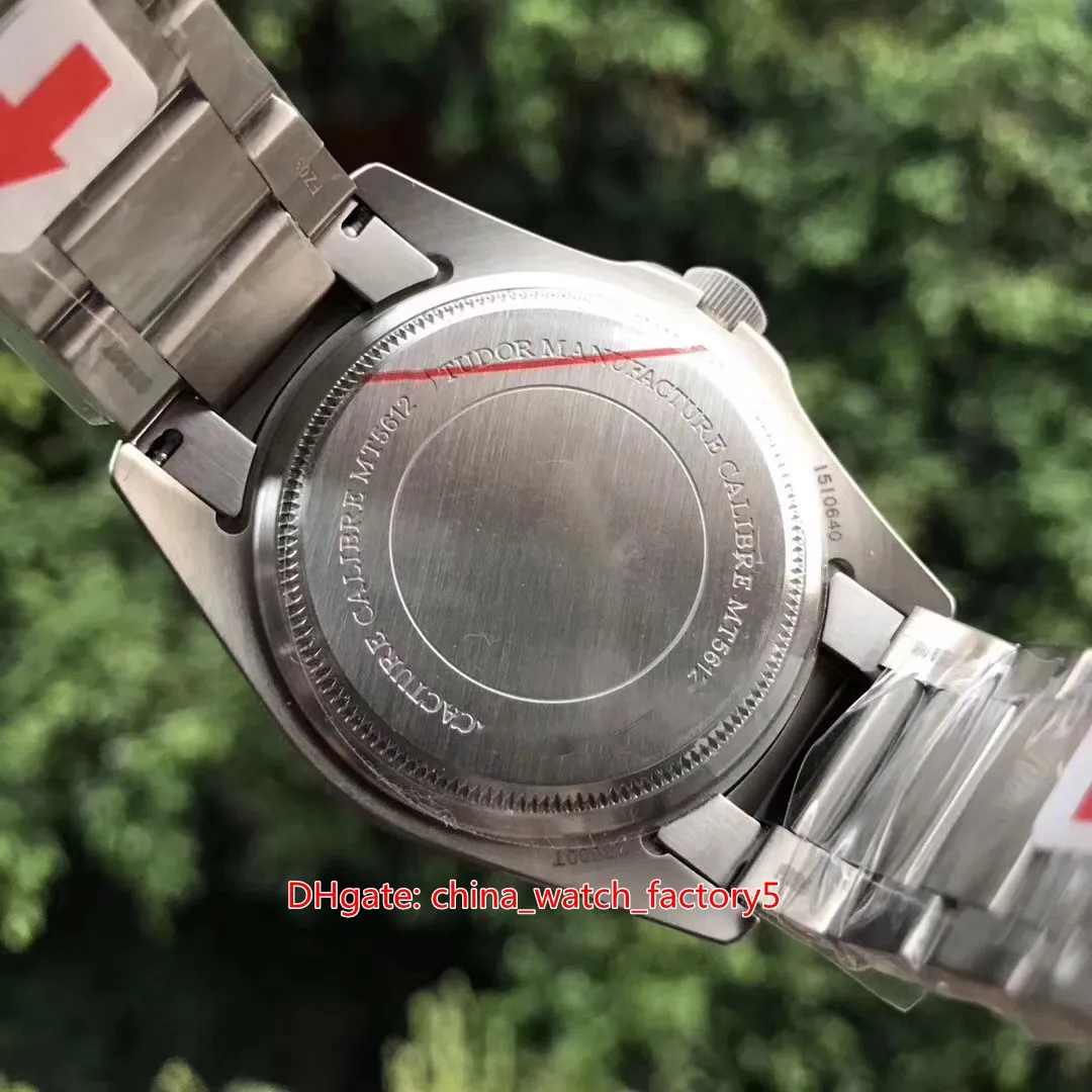 ZF Maker Relógio Masculino Relógios de Super Qualidade 42mm 25600 25600TN 25600TB Titânio Vidro Safira CAL MT5612 Movimento Mecânico Automa226g