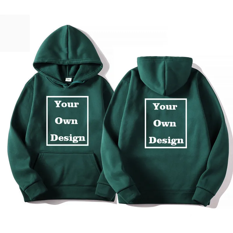 Customized Men Hoodie Pullovers Men s Hoodies Personalized Badges Top men wome Sweatshirt 220713