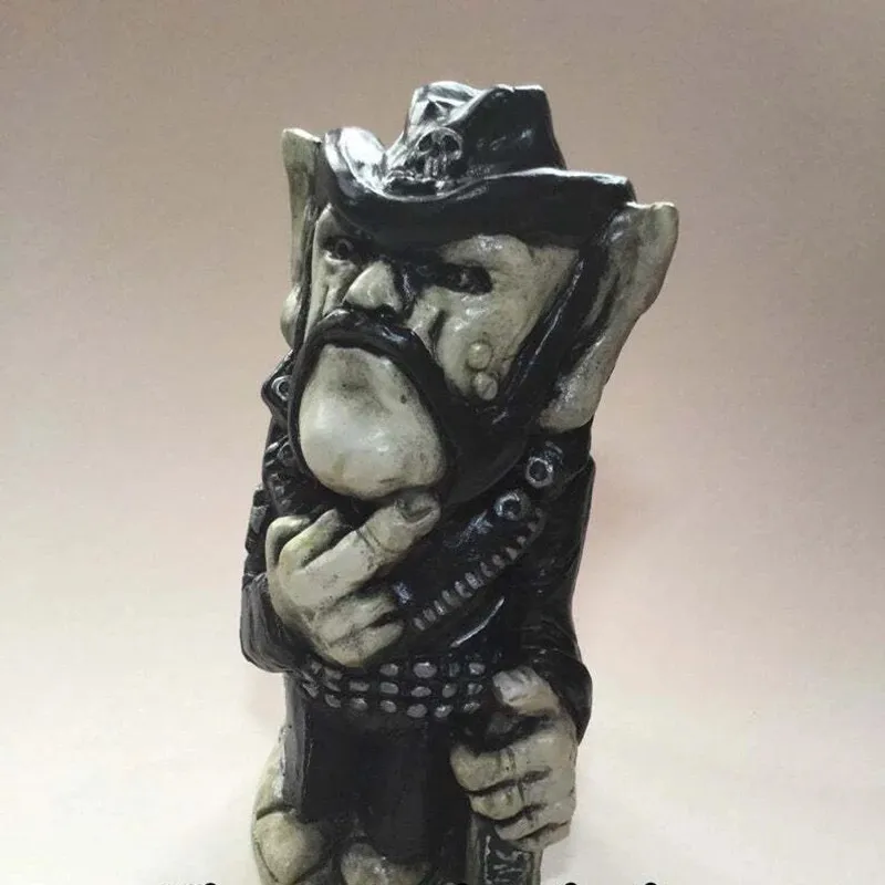 Lemmy Rock Icon Sculpture The Lemprechaun harts Staty Yard Lawn Ornamnet Outdoor Garden Decor 220711