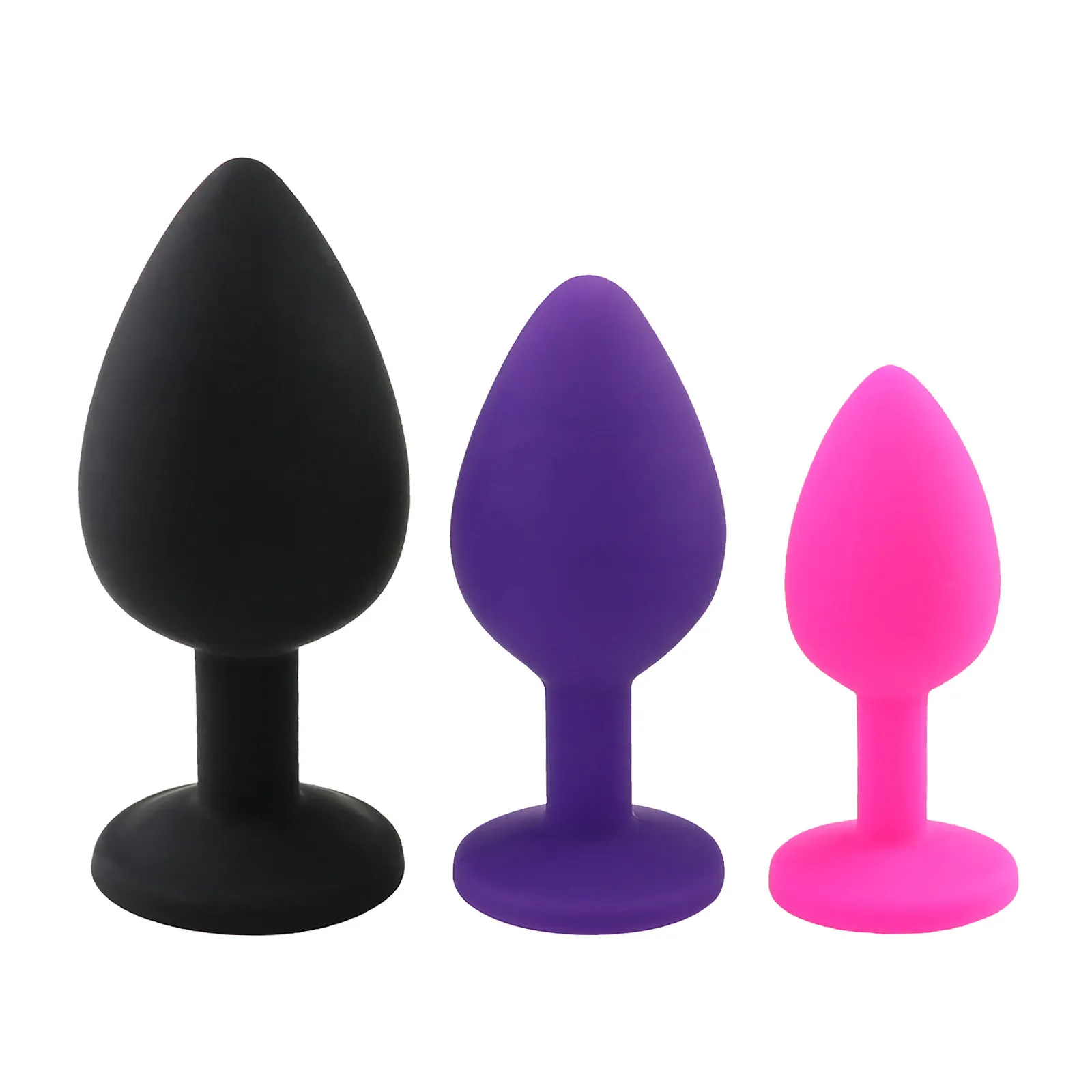 3 stücke sexyy Silikon Anal Plug Massage Spielzeug Für Erwachsene Für Frauen Oder Männer Homosexuell, anal aber Set Buttplug Butt s Produkte