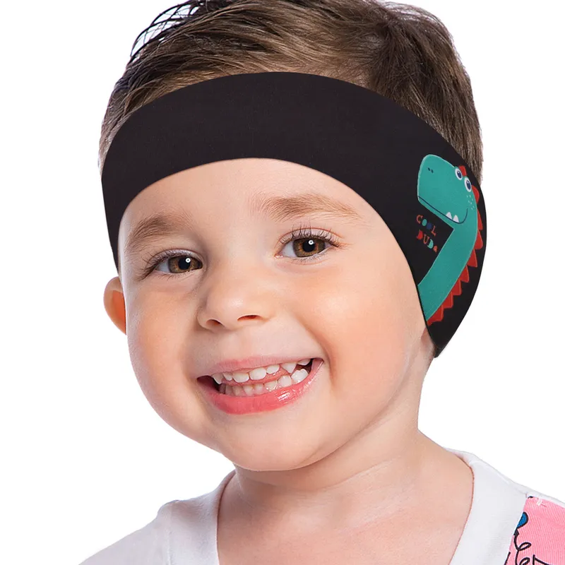 Водонепроницаемая повязка на голову для детей, регулируемая защита от воды для купания, плавания, дайвинга, повязка для ушей 220621
