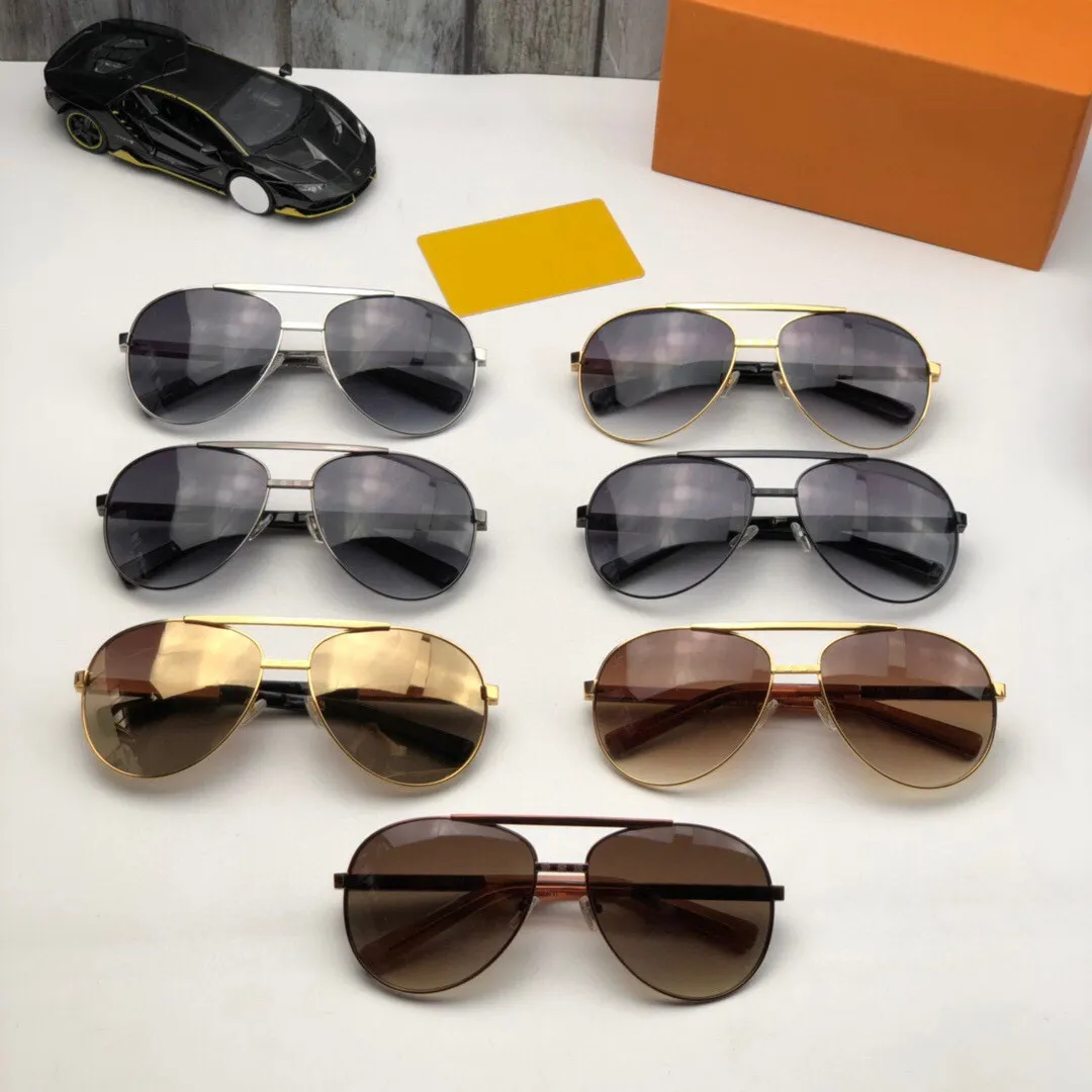 Moda clássico 0339 óculos de sol para homens metal oval moldura dourada uv400 unissex estilo vintage atitude óculos de sol proteção wi242s