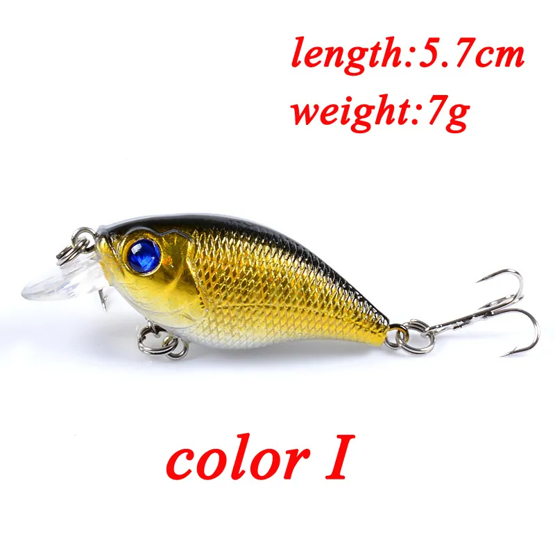 1st Wobblers Quality Crankbait Simulation Fishing Lure 57cm 7g Jerkbait Floating Hard Bait Bass Karp Pesca Fishing Tackle 220726