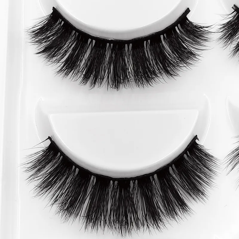 Shidishangpin 10 dozen groothandel valse wimpers natuurlijke lange nertsen wimpers 3D volume nep wimpermeel met de hand gemaakte make -up lash g600 220524