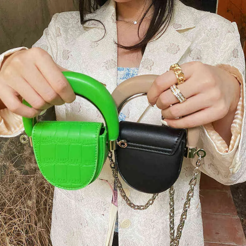 Même casque sac 2022 nouvelle marque de mode unique épaule Messenger sac Mini mode femmes changement sac à main petit sac