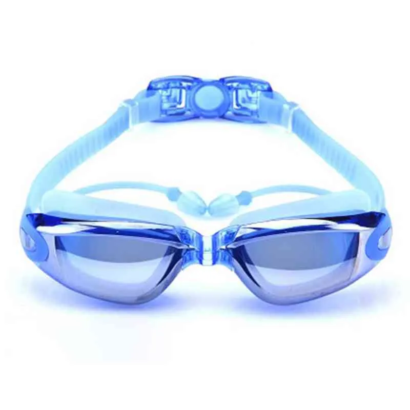 Adult Optical Swimming Goggles Prescription Diving Glasses Men Women Earplug Professional Waterproof Surfing Eyewear Y220428