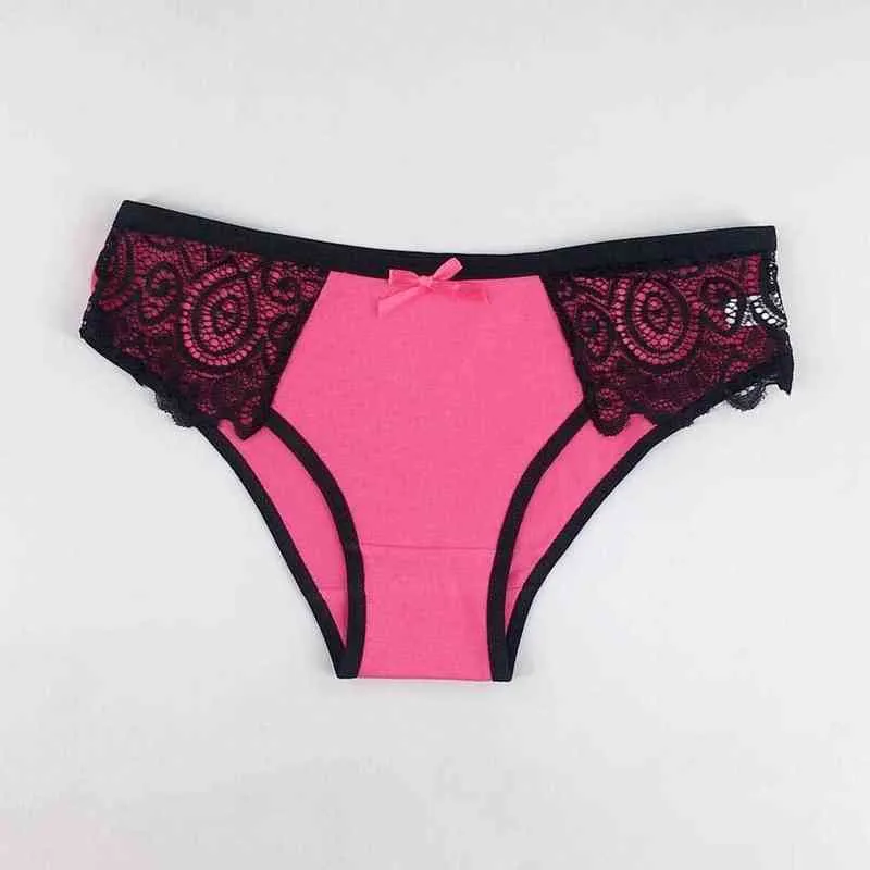 6 pièces/fête taille basse Sexy dentelle sous-vêtements femmes sous-vêtements dames culottes Lingerie M-XL 9412 L220801