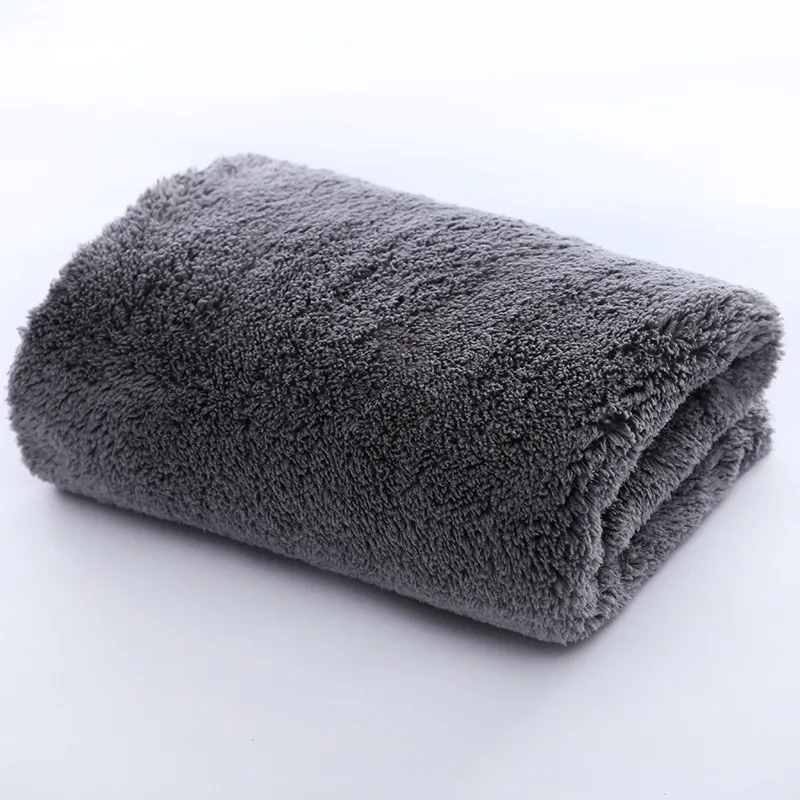 Araba temizleme havlu mercan kadife 500gsm edgess mikrofiber kumaş mercan polar otomatik yıkama bakımı kurutma havlu araçları aksesuarları