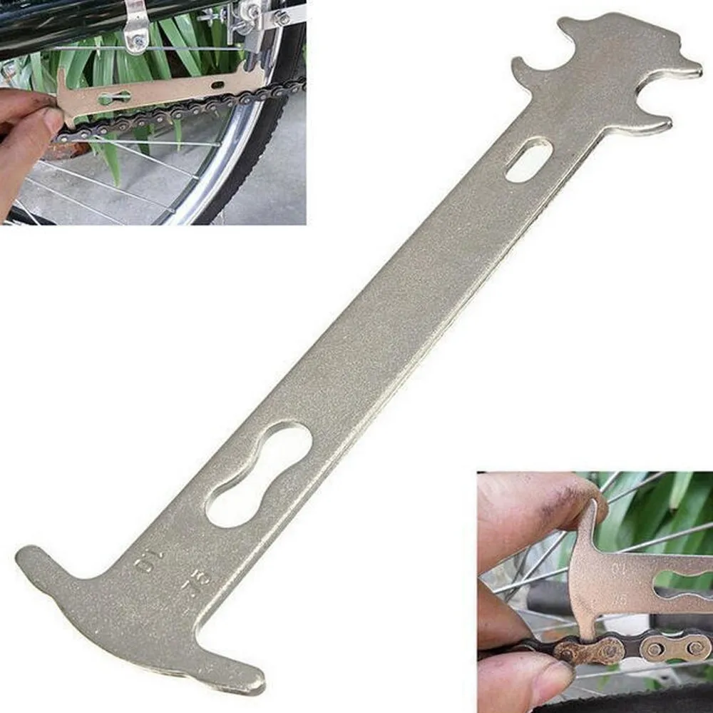 Fietsketting Draagcontrole Indicator Reparatie Tool Mountain Road Chains Gauge Meting Liniaal Vervanging Fietsaccessoires